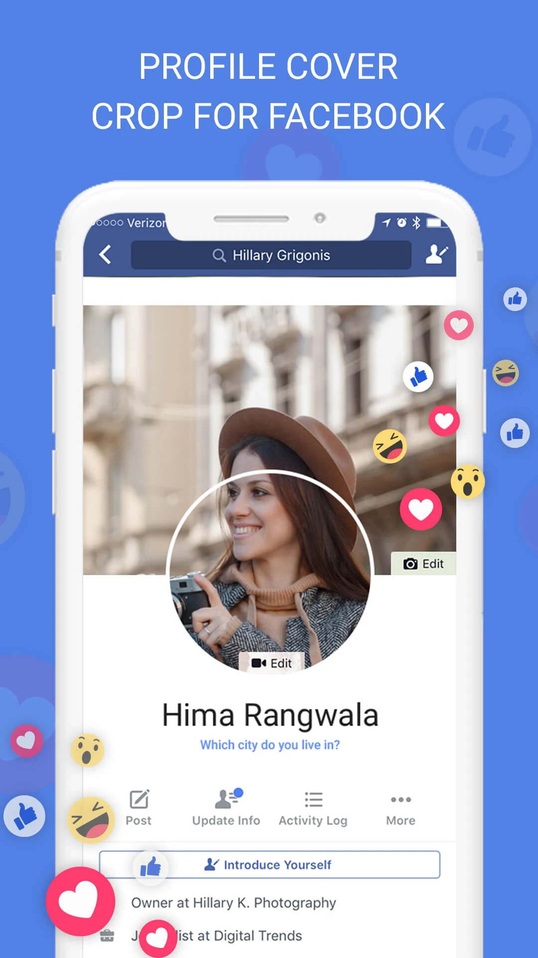 Smart Photo Cover Maker screenshot